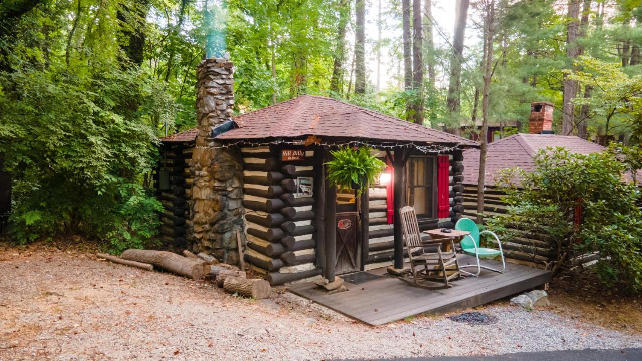 Log Cabin Motor Court Asheville Exteriör bild