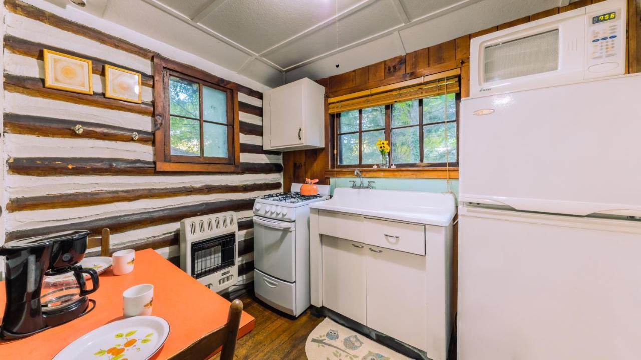 Log Cabin Motor Court Asheville Exteriör bild