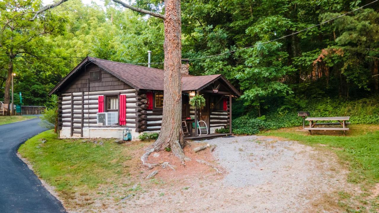 Log Cabin Motor Court Asheville Exteriör bild