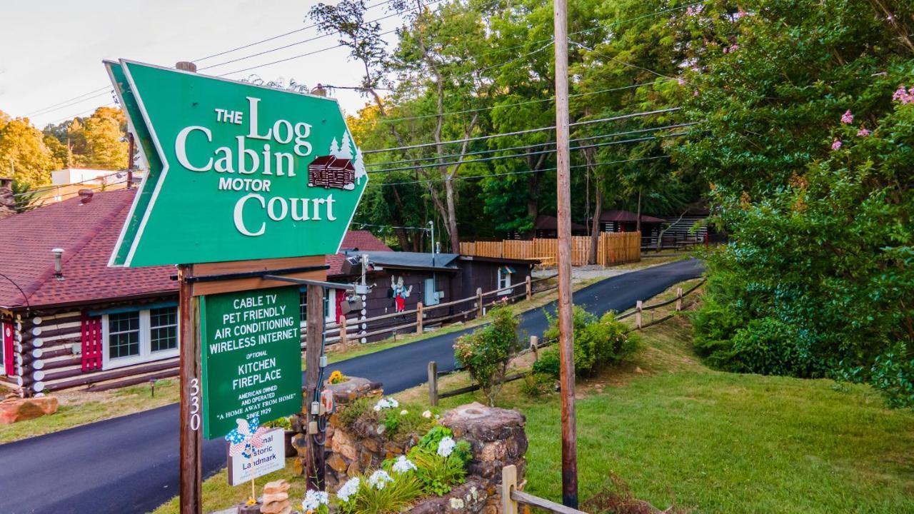 Log Cabin Motor Court Asheville Exteriör bild